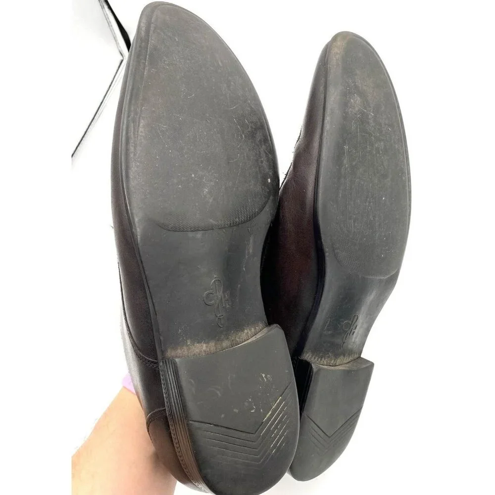 Cole Haan Men’s Adams Split Toe Dark Brown‎ Oxford Shoe Size 10 M No Laces